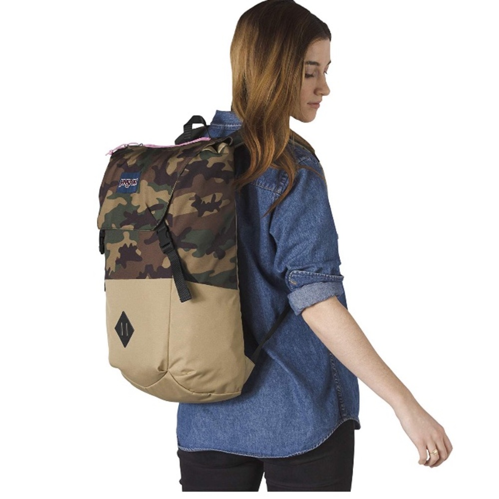 JANSPORT PIKE CAMO BACKPACK